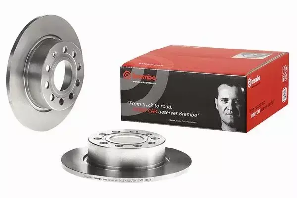 BREMBO TARCZE HAMULCOWE TYŁ 08.9502.10 