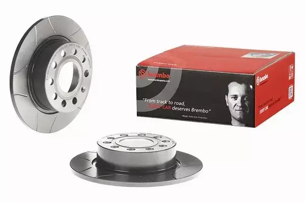 BREMBO TARCZE HAMULCOWE TYŁ 08.9502.75 