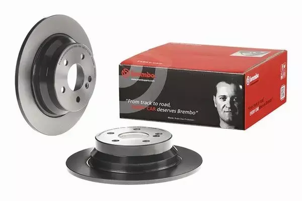 BREMBO TARCZE HAMULCOWE TYŁ 08.9584.11 