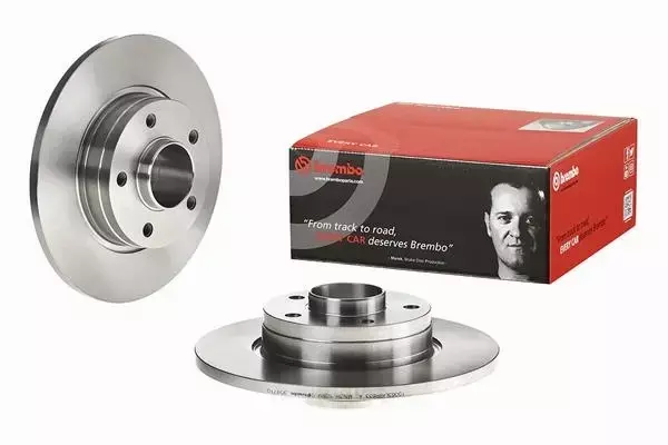  BREMBO TARCZE+KLOCKI TYŁ NISSAN PRIMASTAR 280MM 