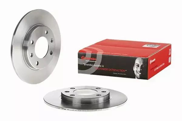 BREMBO TARCZE HAMULCOWE TYŁ 08.9602.10 