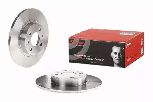 BREMBO TARCZE+KLOCKI PRZÓD LANCIA DELTA II 257MM 