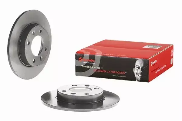 BREMBO TARCZE+KLOCKI TYŁ PEUGEOT 307 247MM 