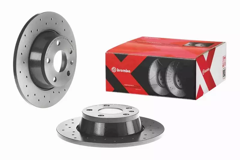 BREMBO TARCZE HAMULCOWE TYŁ 08.9769.1X 