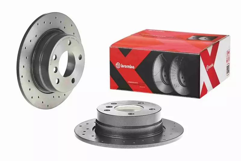 BREMBO TARCZE HAMULCOWE TYŁ 08.9787.1X 