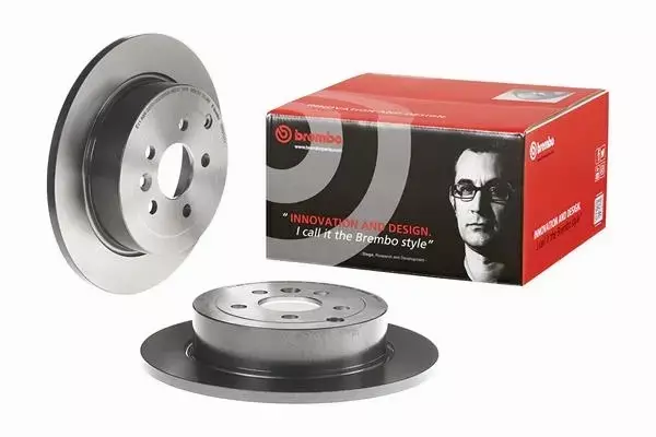 BREMBO TARCZE HAMULCOWE TYŁ 08.9913.11 