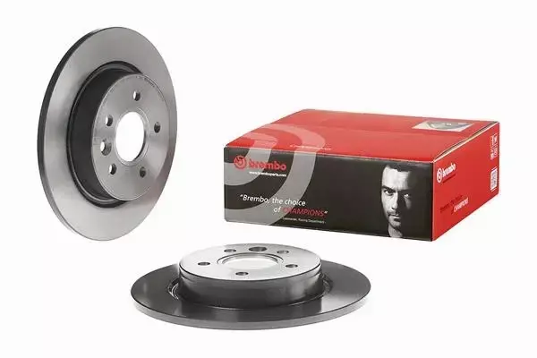 BREMBO TARCZE+KLOCKI TYŁ VOLVO S40 V40 II 280MM 