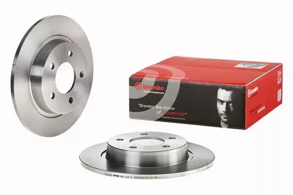 BREMBO TARCZE+KLOCKI TYŁ MAZDA 3 BK BL 280MM 