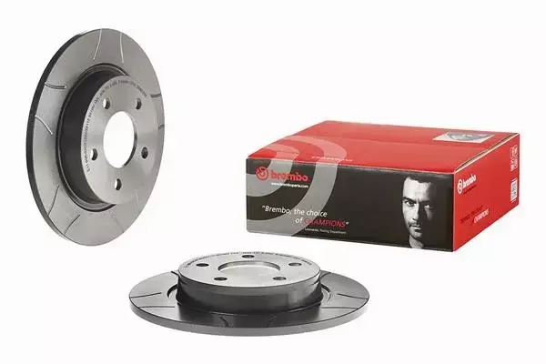 BREMBO TARCZE HAMULCOWE TYŁ 08.9975.76 