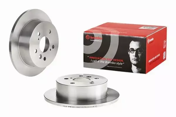 BREMBO TARCZE HAMULCOWE TYŁ 08.A108.10 