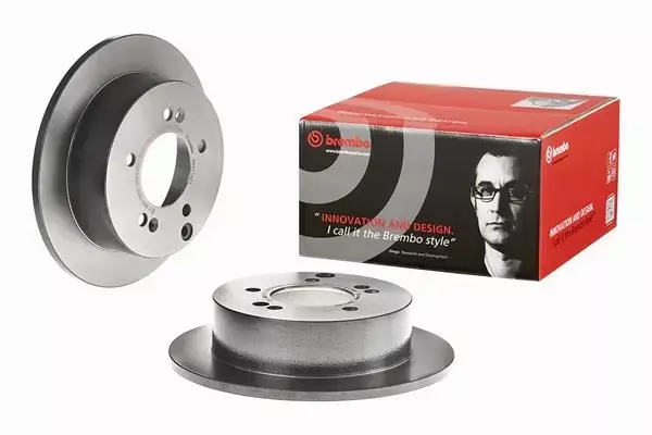 BREMBO TARCZE HAMULCOWE TYŁ 08.A114.21 