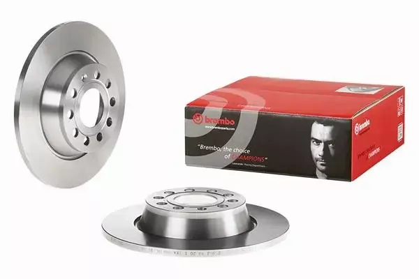 BREMBO TARCZE HAMULCOWE TYŁ 08.A202.10 