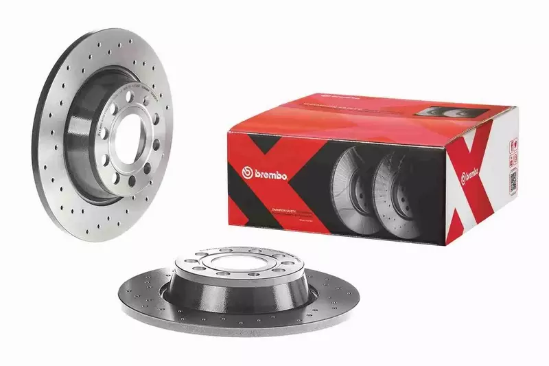 BREMBO TARCZE HAMULCOWE TYŁ 08.A202.1X 