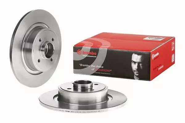 BREMBO TARCZE+KLOCKI TYŁ RENAULT SCENIC I 274MM 