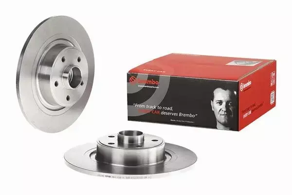 BREMBO TARCZE HAMULCOWE TYŁ 08.A239.37 