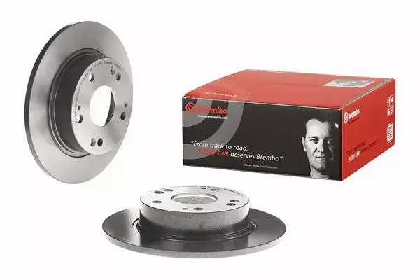 BREMBO TARCZE TYŁ HONDA ACCORD VIII 260MM PEŁNE 