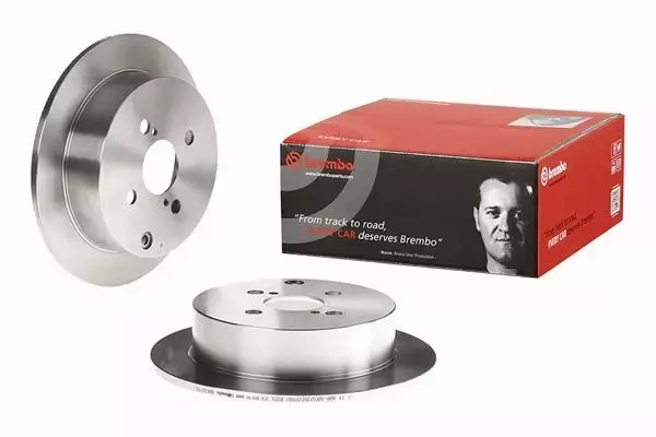 BREMBO TARCZE HAMULCOWE TYŁ 08.A331.10 