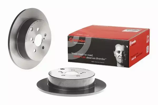 BREMBO TARCZE+KLOCKI TYŁ TOYOTA AVENSIS T25 280MM 