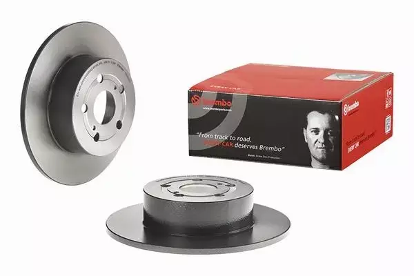 BREMBO TARCZE+KLOCKI TYŁ TOYOTA AVENSIS T22 271MM 