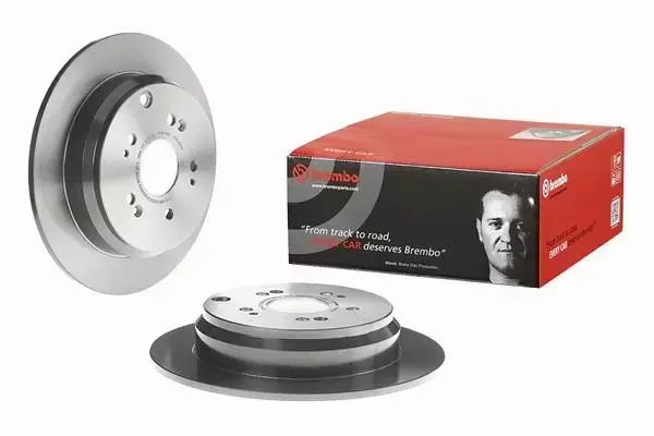 BREMBO TARCZE+KLOCKI TYŁ HONDA CR-V II 305MM 