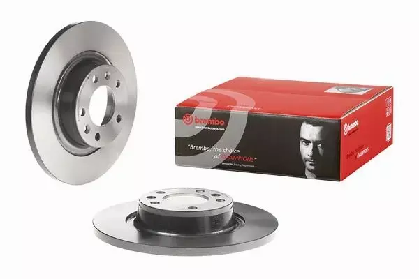 BREMBO TARCZE+KLOCKI TYŁ CITROEN JUMPY II 290MM 