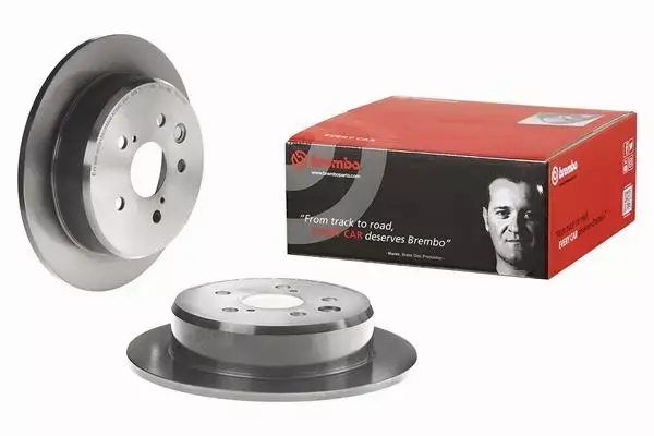 BREMBO TARCZE+KLOCKI TYŁ LEXUS IS II 291MM 