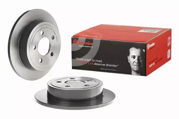 BREMBO TARCZE+KLOCKI TYŁ JEEP CHEROKEE KJ 285MM 