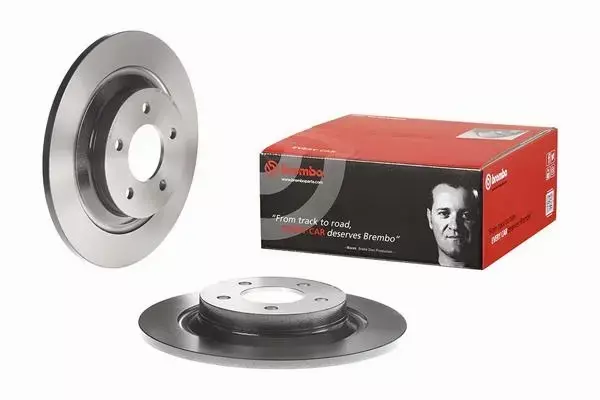 BREMBO TARCZE HAMULCOWE TYŁ 08.A711.11 