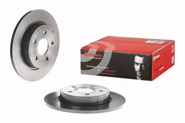 BREMBO TARCZE+KLOCKI P+T FORD FOCUS MK3 278MM 