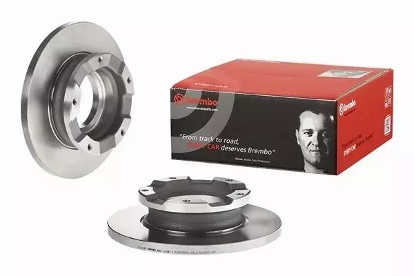 BREMBO TARCZE HAMULCOWE TYŁ 08.A730.10 