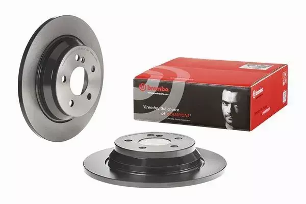 BREMBO TARCZE HAMULCOWE TYŁ 08.A734.11 