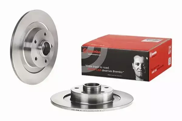 BREMBO TARCZE HAMULCOWE TYŁ 08.A826.37 