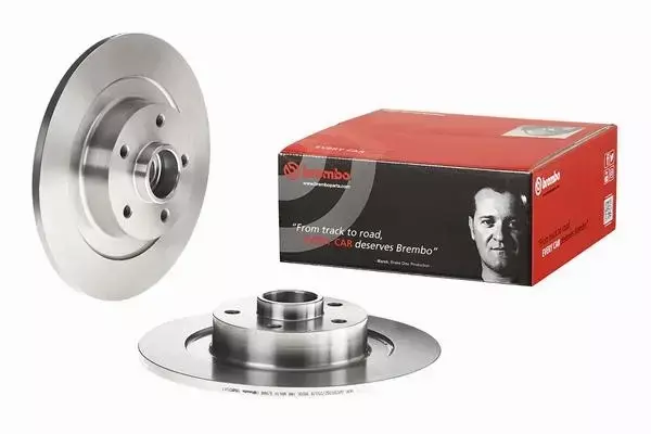  BREMBO TARCZE+KLOCKI TYŁ RENAULT LAGUNA III 300MM 