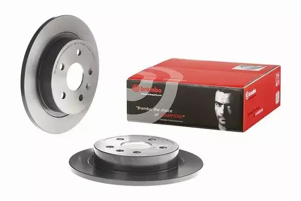 BREMBO TARCZE+KLOCKI TYŁ SAAB 9-5 YS3G 292MM 