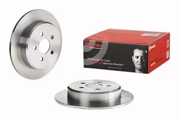 BREMBO TARCZE HAMULCOWE TYŁ 08.B029.10 