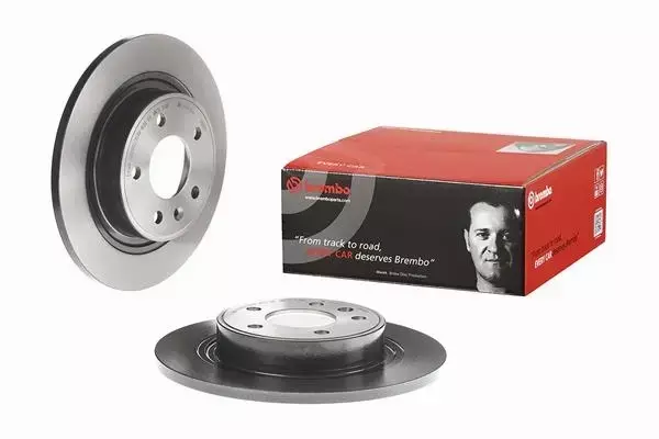 BREMBO TARCZE+KLOCKI TYŁ CHEVROLET CRUZE 292MM 