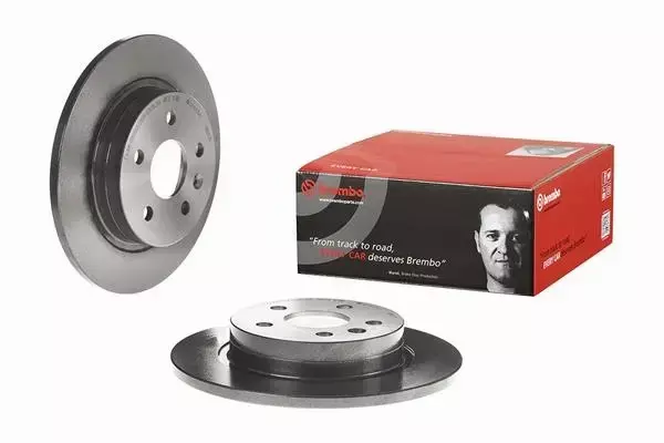 BREMBO TARCZE+KLOCKI TYŁ CHEVROLET CRUZE 268MM 