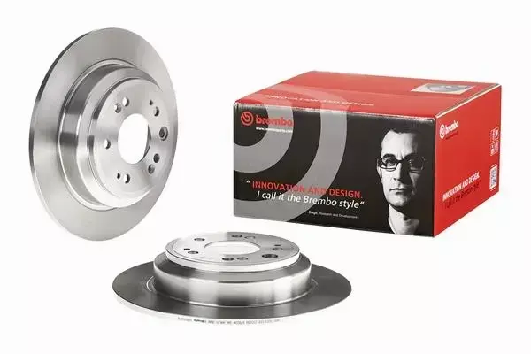 BREMBO TARCZE HAMULCOWE TYŁ 08.B360.10 