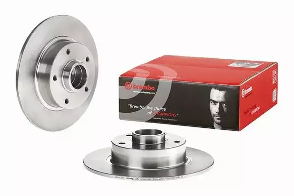 BREMBO TARCZE+KLOCKI TYŁ RENAULT MEGANE IV 260MM 