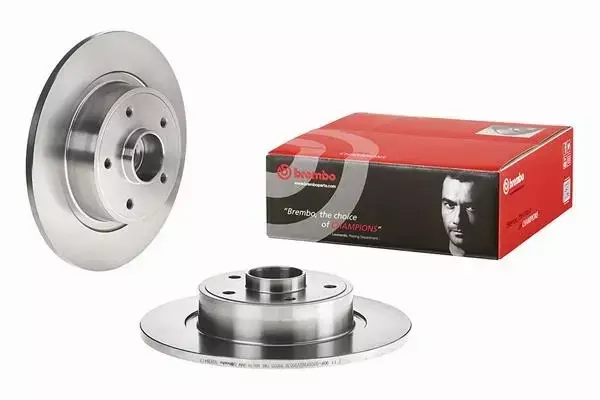 BREMBO TARCZE+KLOCKI TYŁ RENAULT MEGANE II 270MM 