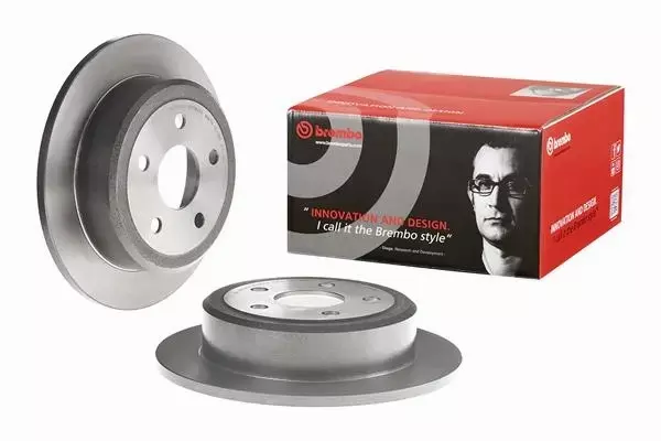 BREMBO TARCZE+KLOCKI TYŁ JEEP WRANGLER III 316MM 