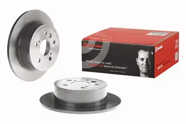 BREMBO TARCZE HAMULCOWE TYŁ 08.B566.11 