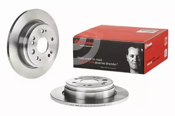 BREMBO TARCZE+KLOCKI TYŁ HONDA STREAM 282MM 