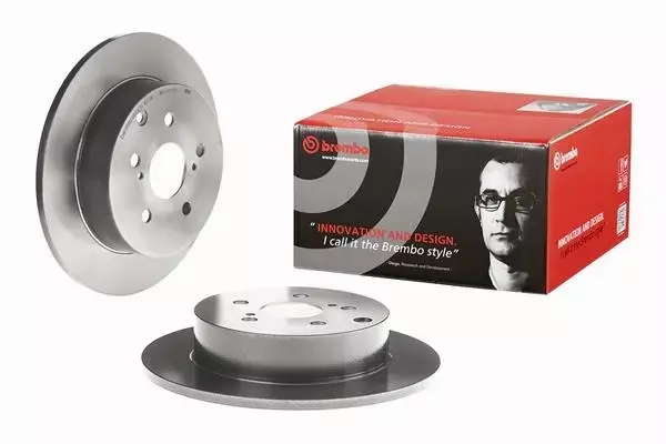 BREMBO TARCZE+KLOCKI TYŁ TOYOTA VERSO R2 297MM 