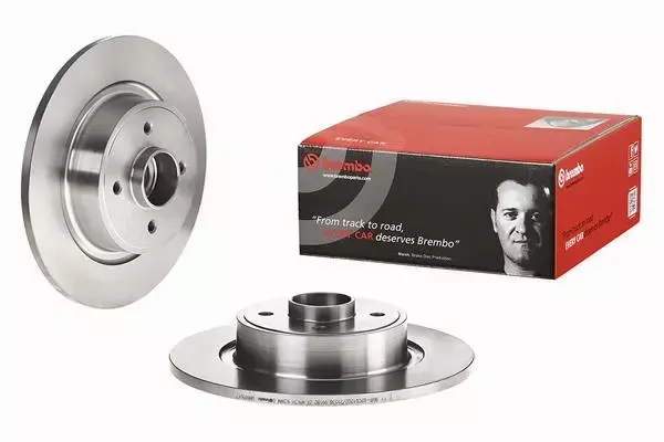 BREMBO Tarcza hamulcowa 08.B650.17 