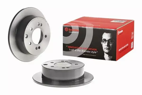 BREMBO TARCZE HAMULCOWE TYŁ 08.B667.11 