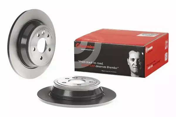 BREMBO TARCZE HAMULCOWE TYŁ 08.B804.11 