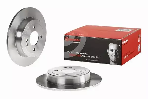 BREMBO TARCZE+KLOCKI PRZÓD+TYŁ HYUNDAI I20 280MM 