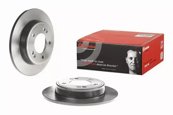 BREMBO TARCZE HAMULCOWE TYŁ 08.C172.21 