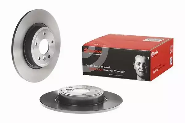 BREMBO TARCZE HAMULCOWE TYŁ 08.C208.21 